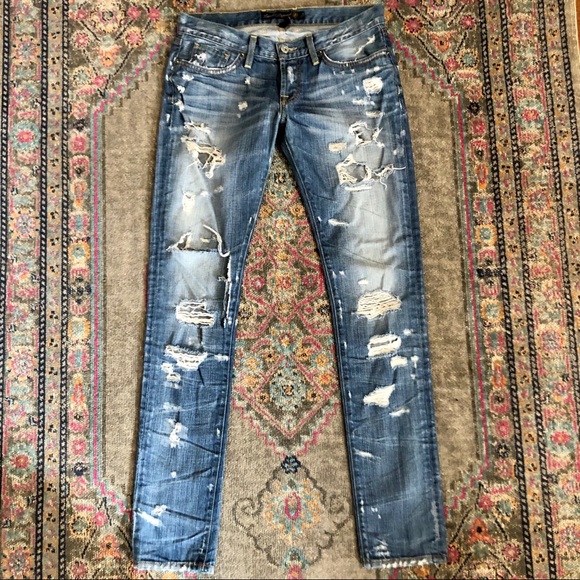 Lucky Brand Denim - Lucky Legend distressed skinny jeans!